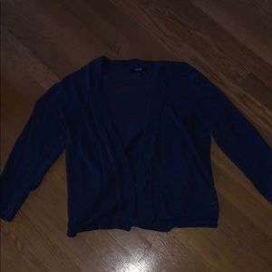 Navy blue cardigan